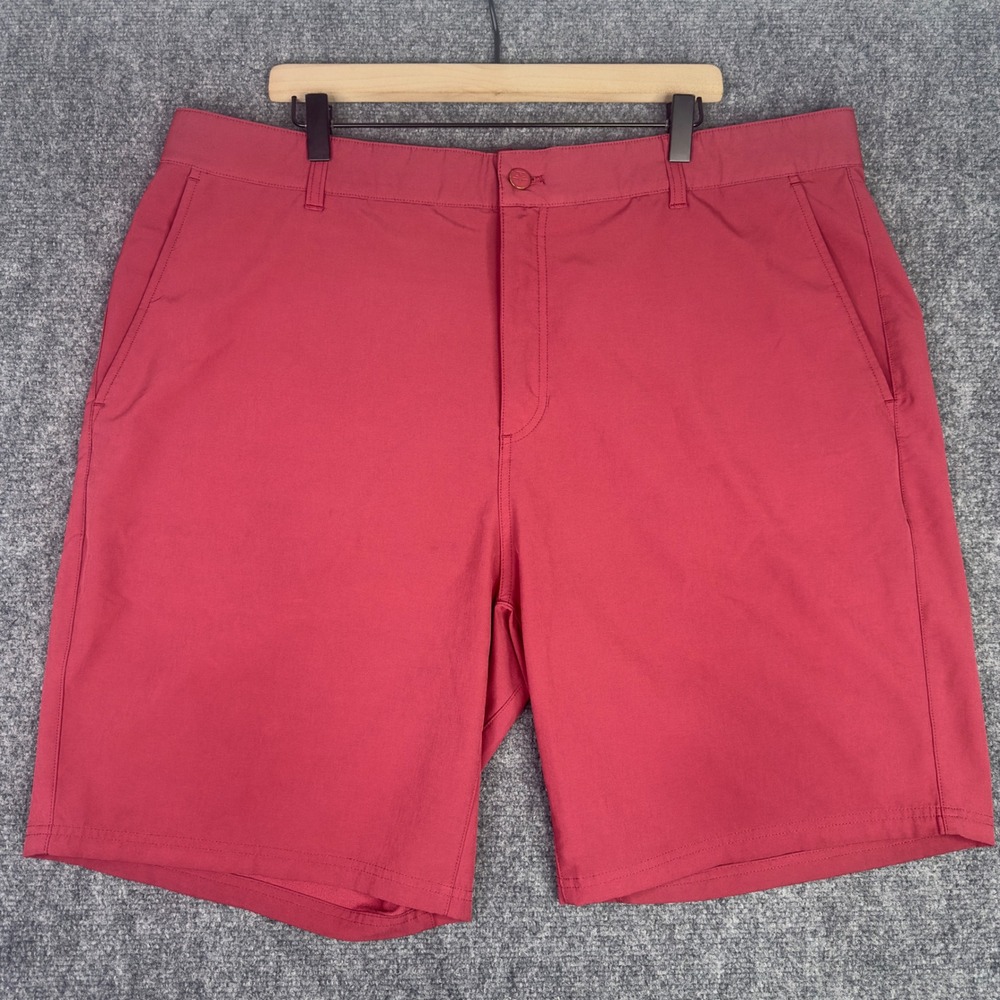 Soybu Shorts Mens 40 Red Performance‎ Stretch Golf Activewear Outdoor Athleisure